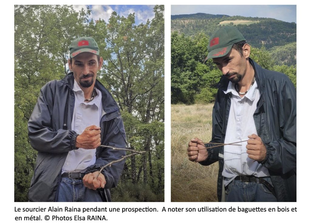 l'art ancestral des sourciers