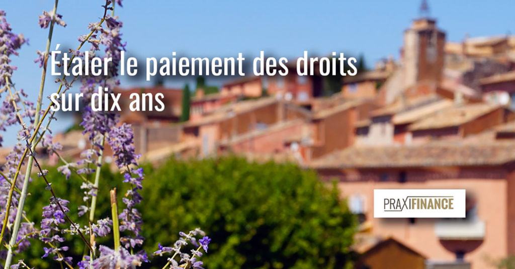 avance sur vente côte dazur