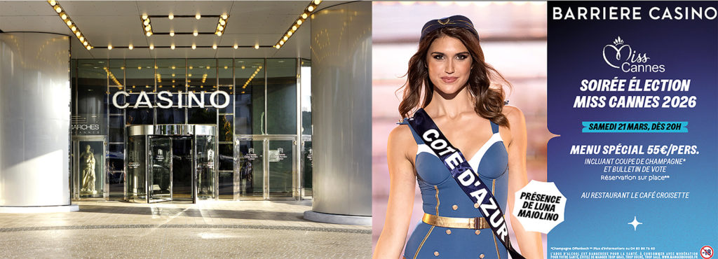miss cannes 2026 casino barrière croisette