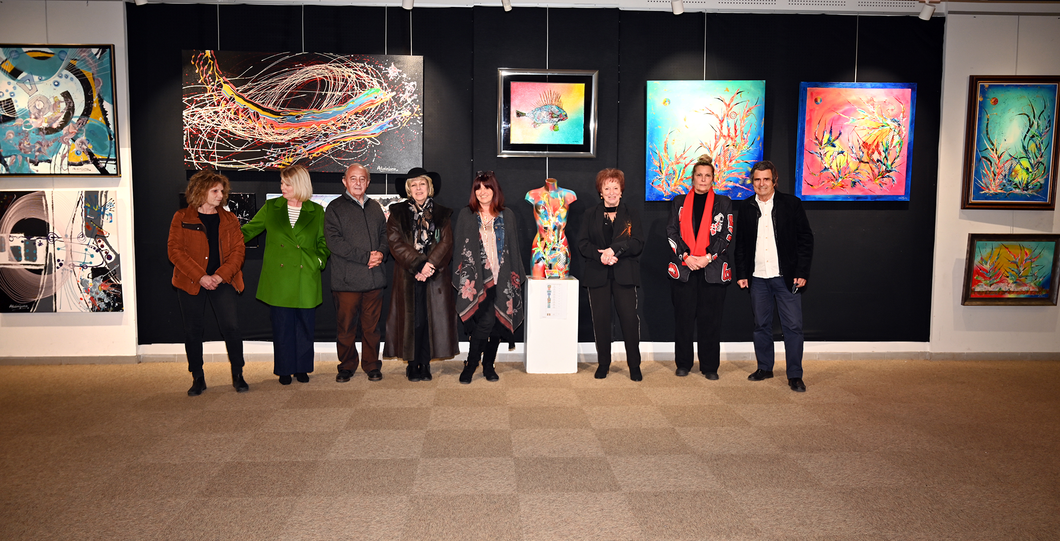 théoule artistes azuréens univers visuel