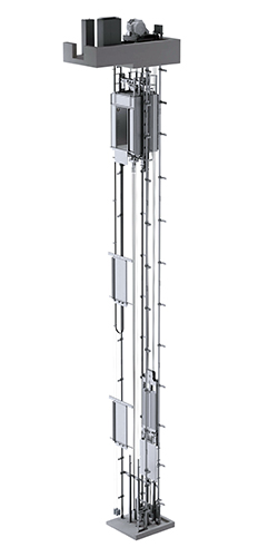 tk elevator helix ascenseur intelligent