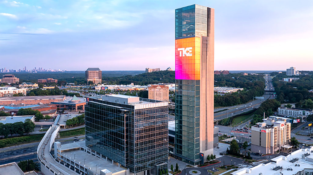 tk elevator helix ascenseur intelligent