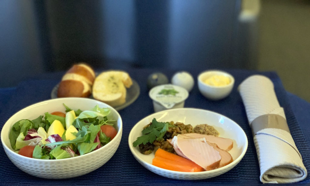 united airlines expérience culinaire 