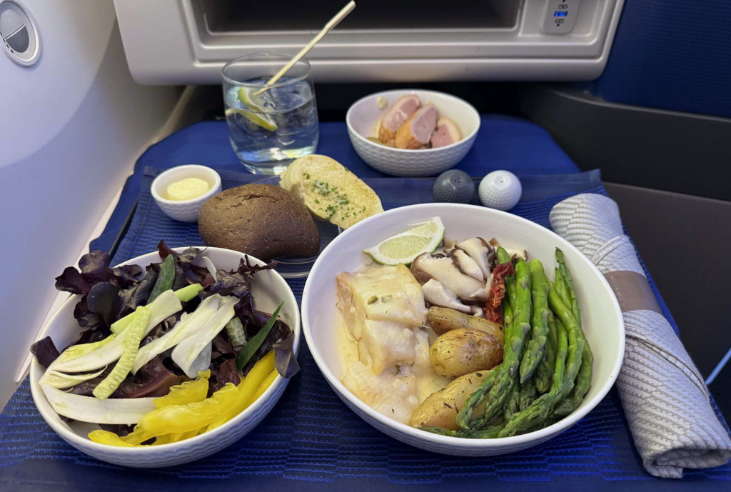 united airlines expérience culinaire 