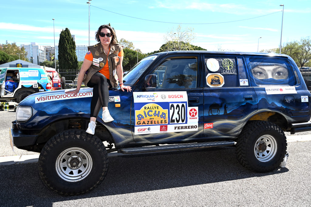 départ nice rallye gazelles