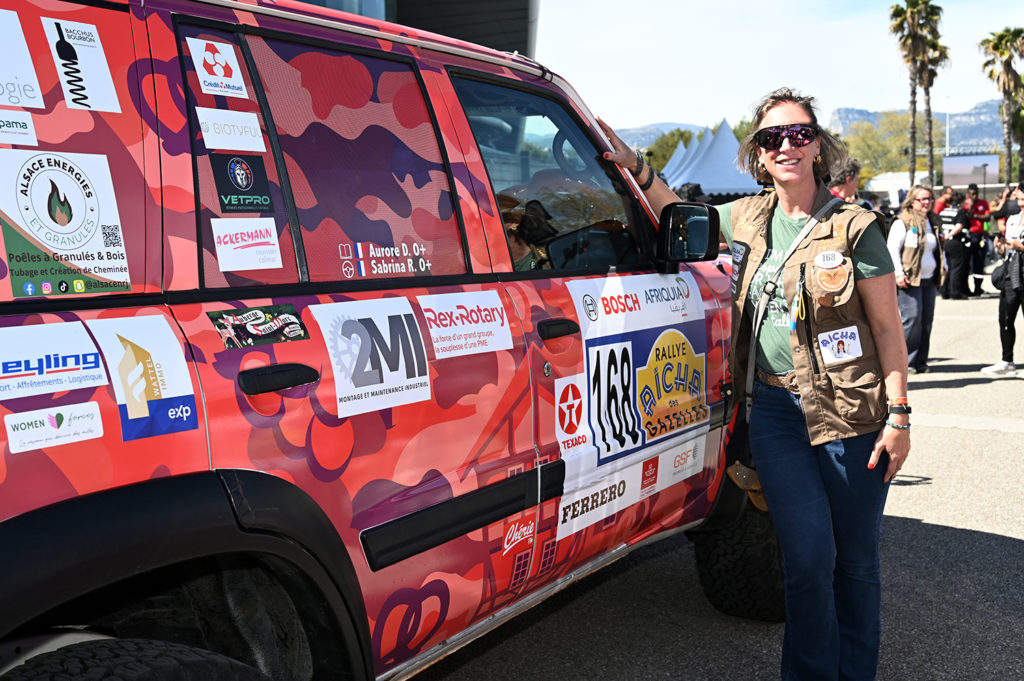 départ nice rallye gazelles