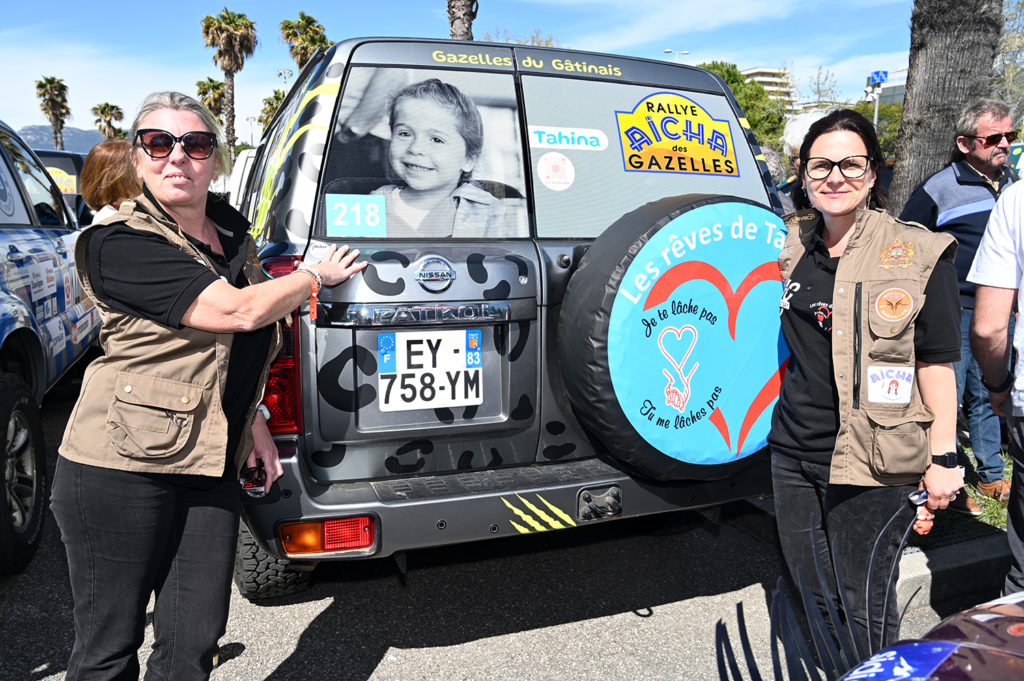 départ nice rallye gazelles
