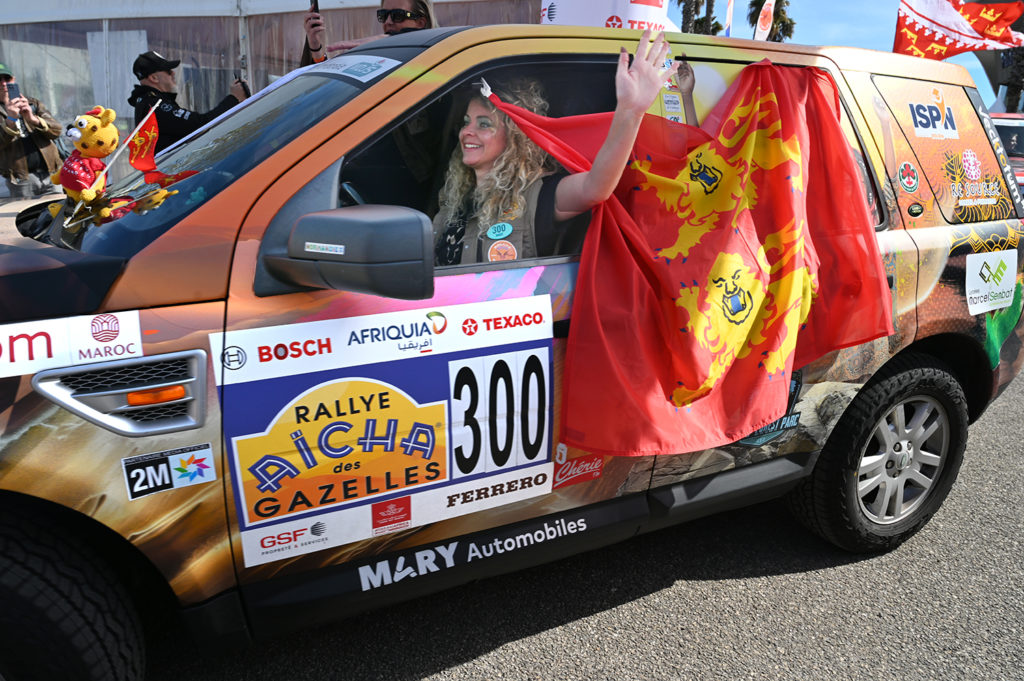 départ nice rallye gazelles