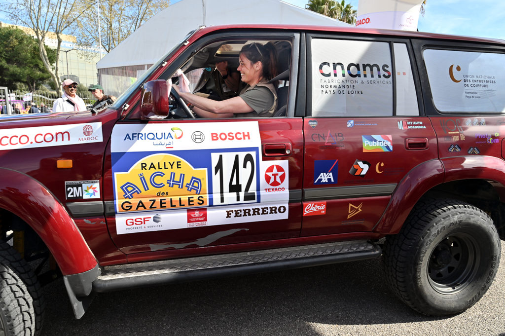 départ nice rallye gazelles