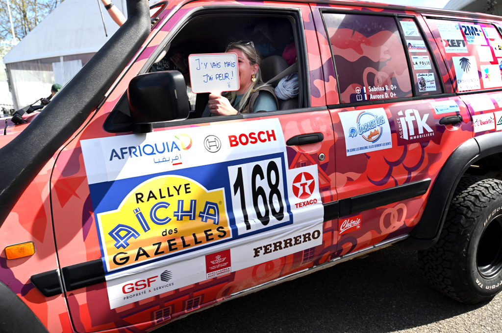 départ nice rallye gazelles