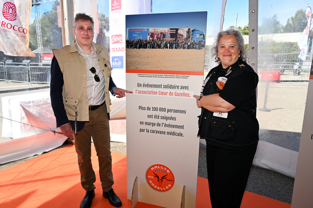 départ nice rallye gazelles
