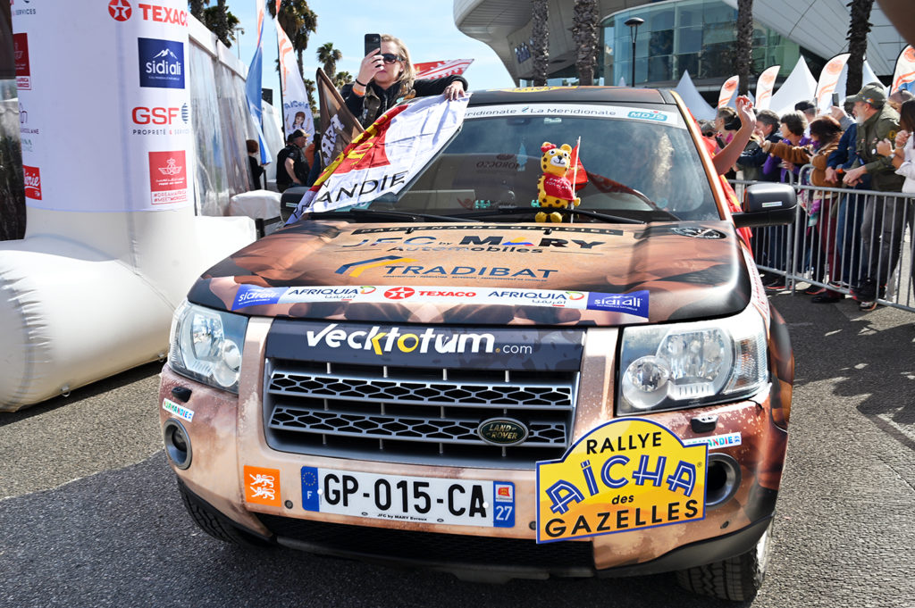 départ nice rallye gazelles