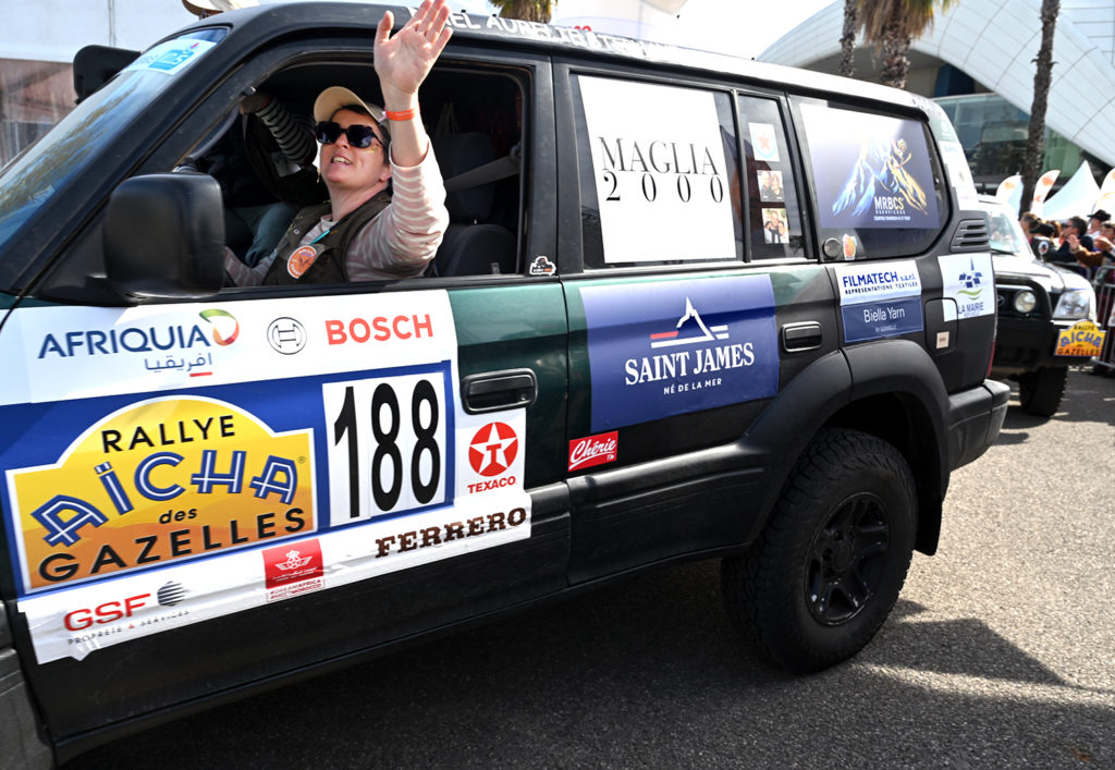 départ nice rallye gazelles