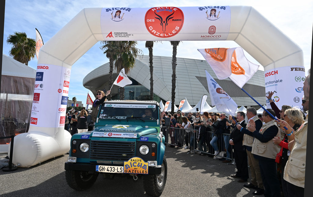 départ nice rallye gazelles