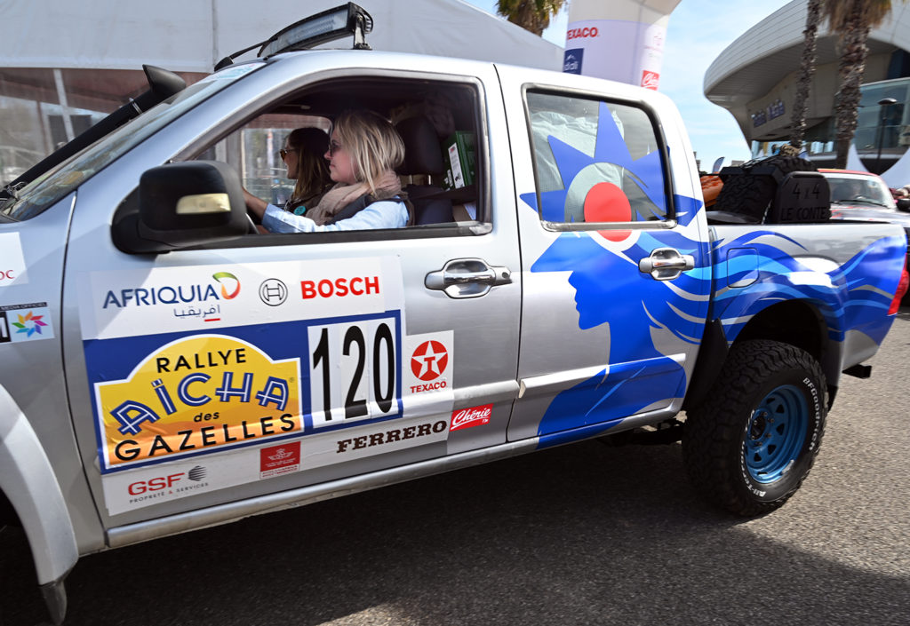 départ nice rallye gazelles