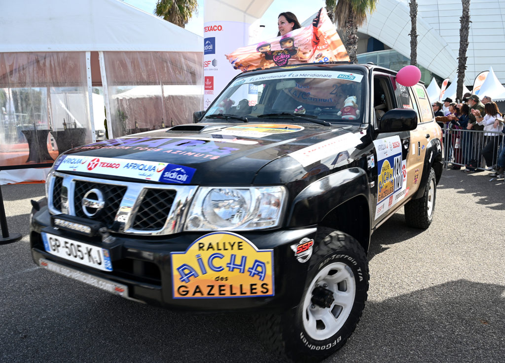 départ nice rallye gazelles