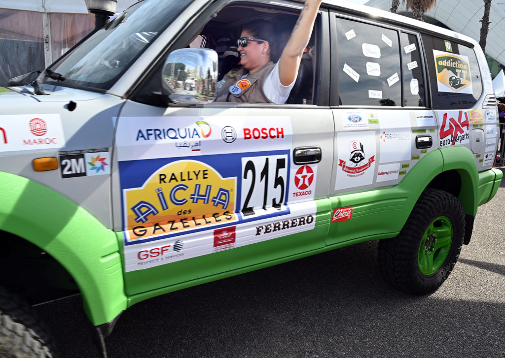 départ nice rallye gazelles