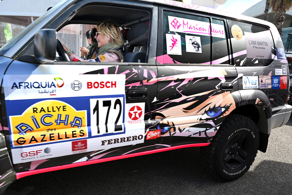 départ nice rallye gazelles