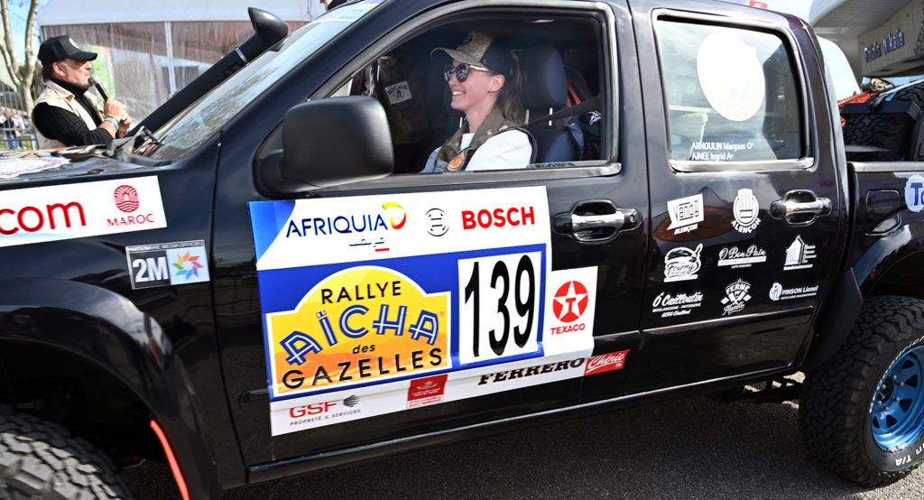 départ nice rallye gazelles