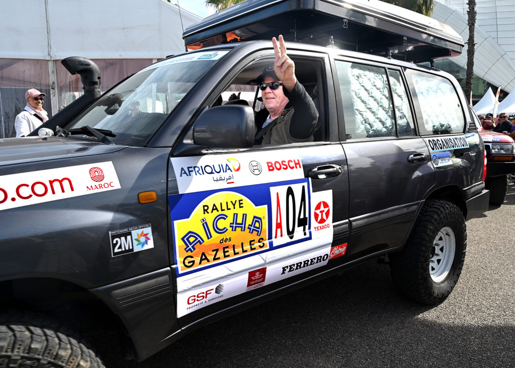 départ nice rallye gazelles