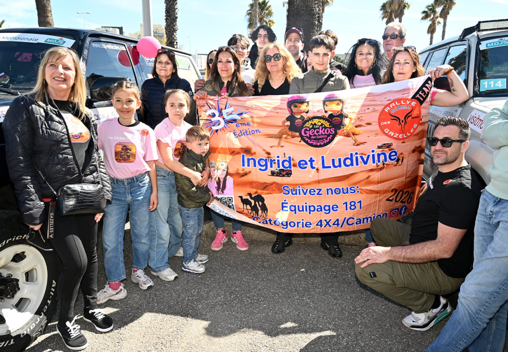 départ nice rallye gazelles