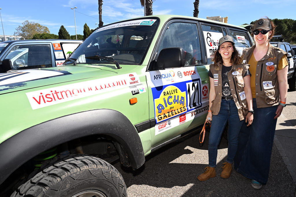 départ nice rallye gazelles