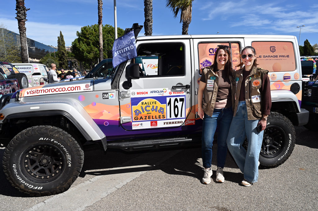 départ nice rallye gazelles