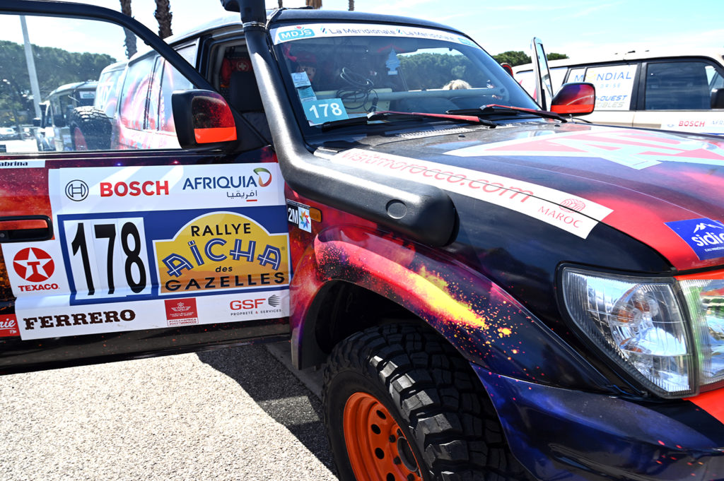 départ nice rallye gazelles