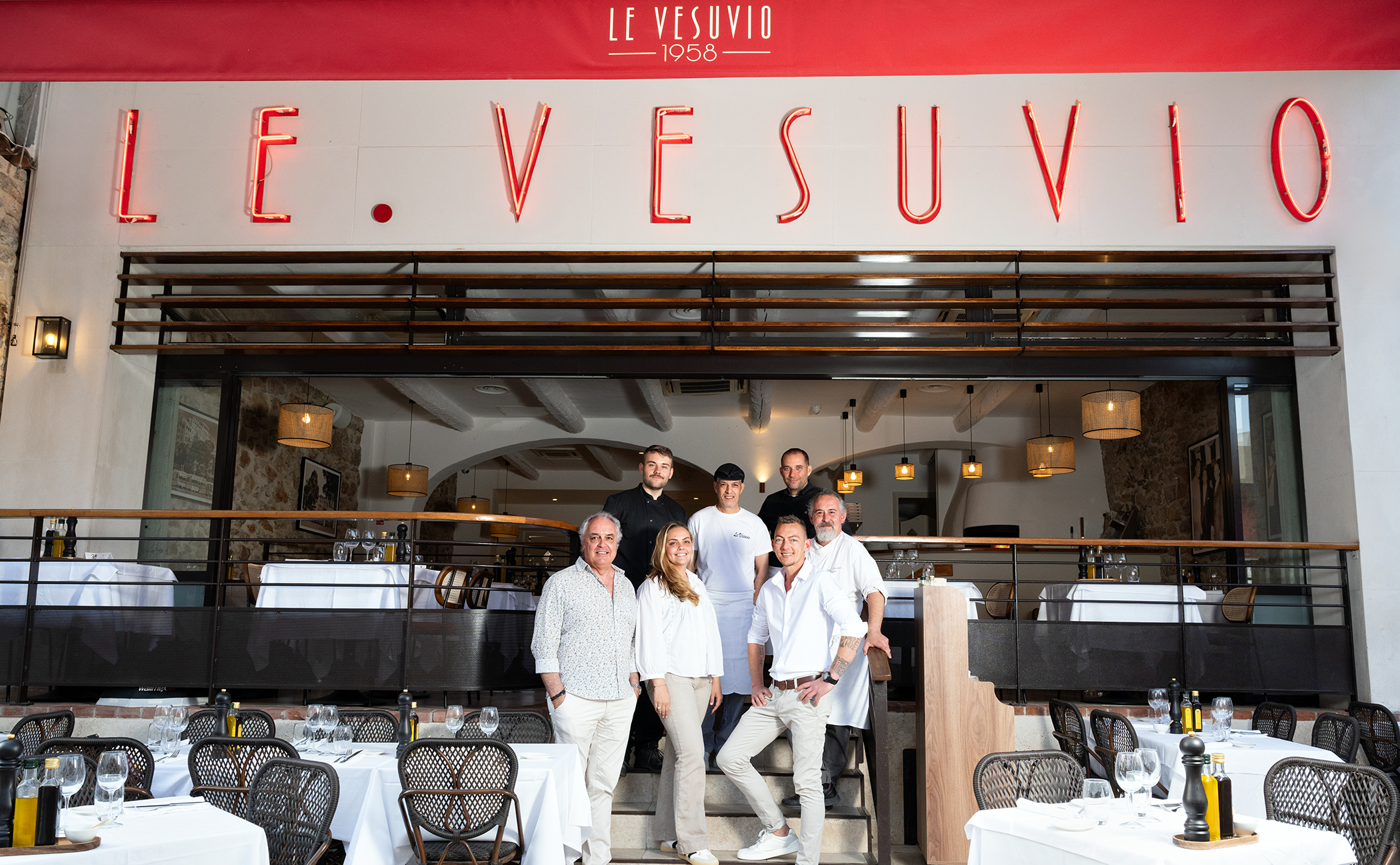 le vesuvio 1958 glamour gastronomie