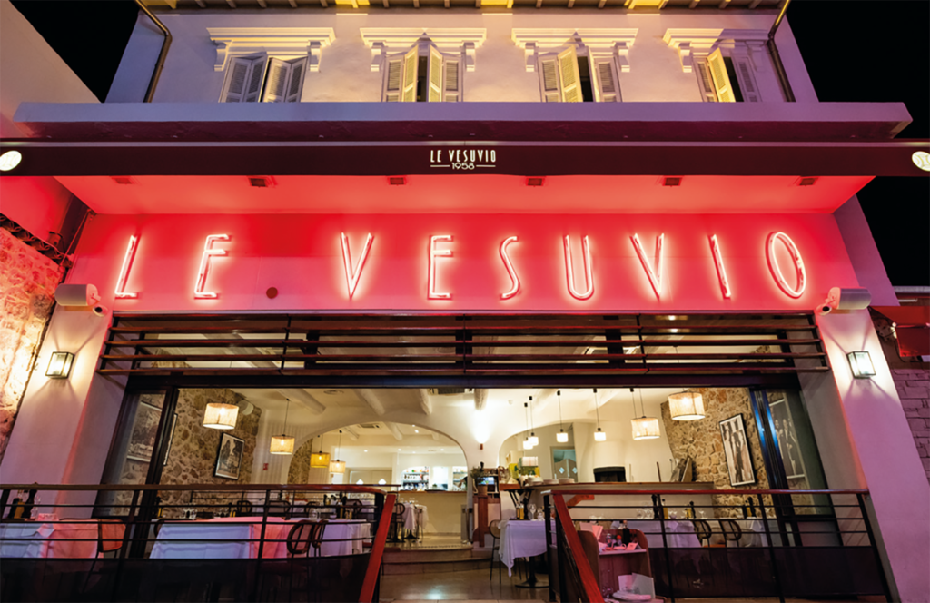 le vesuvio 1958 glamour gastronomie 