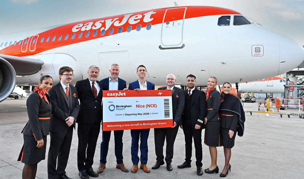 nice birmingham nouvelle easyJet