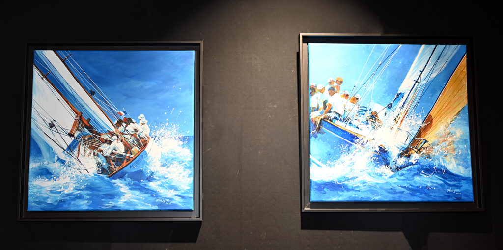 envoûtement mer chine france peinture