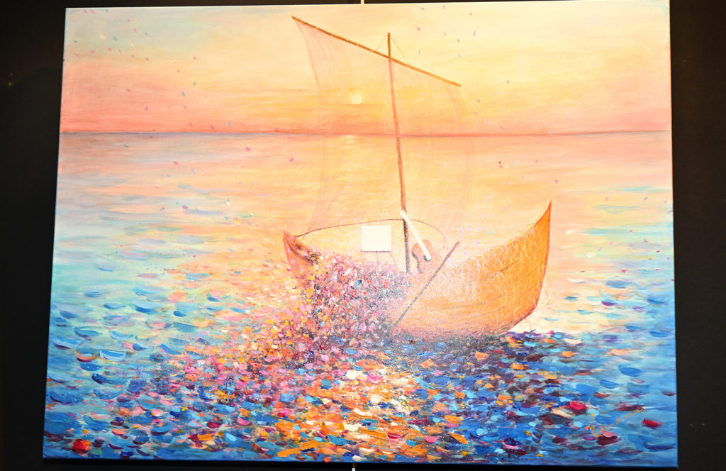 envoûtement mer chine france peinture