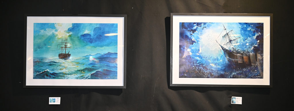 envoûtement mer chine france peinture