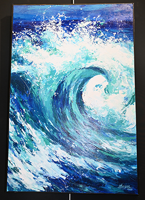 envoûtement mer chine france peinture