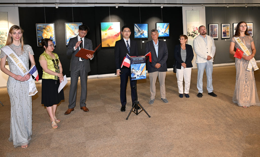 envoûtement mer chine france peinture