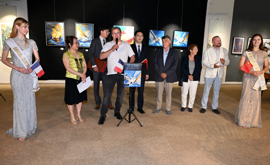 envoûtement mer chine france peinture