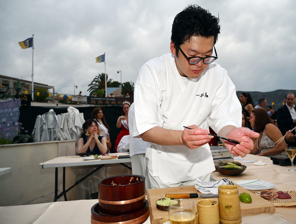 diamant cap ferrat art gastronomie japonaise