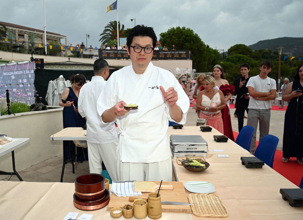diamant cap ferrat art gastronomie japonaise
