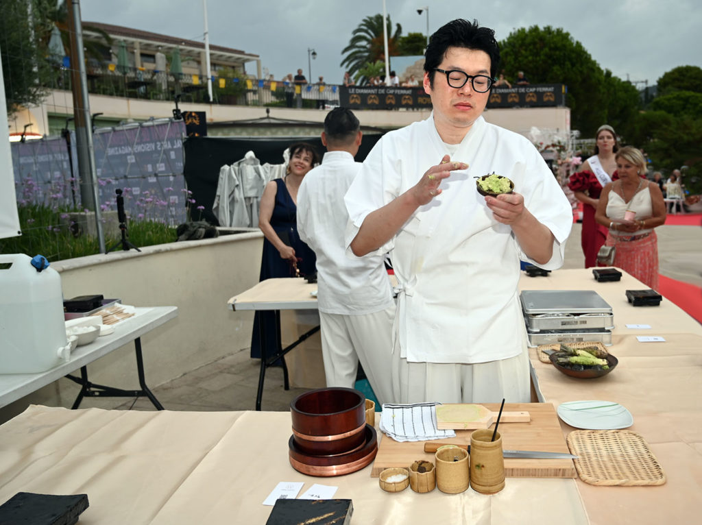 diamant cap ferrat art gastronomie japonaise