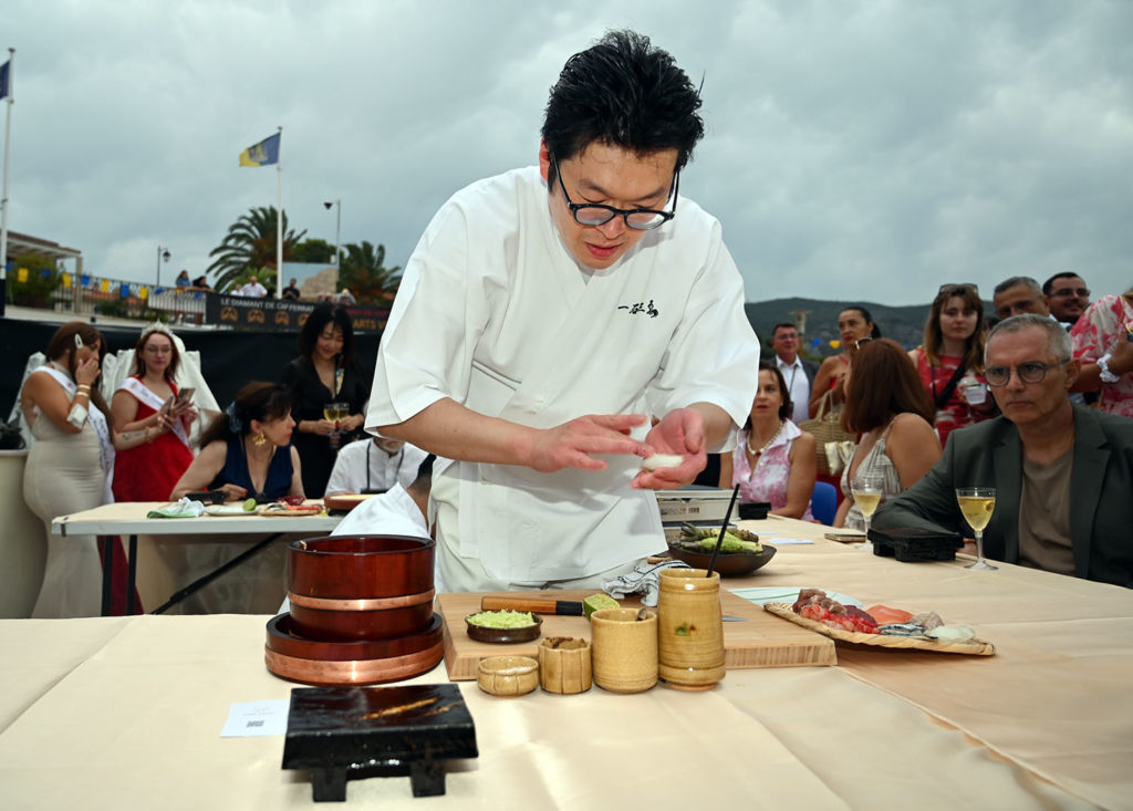 diamant cap ferrat art gastronomie japonaise