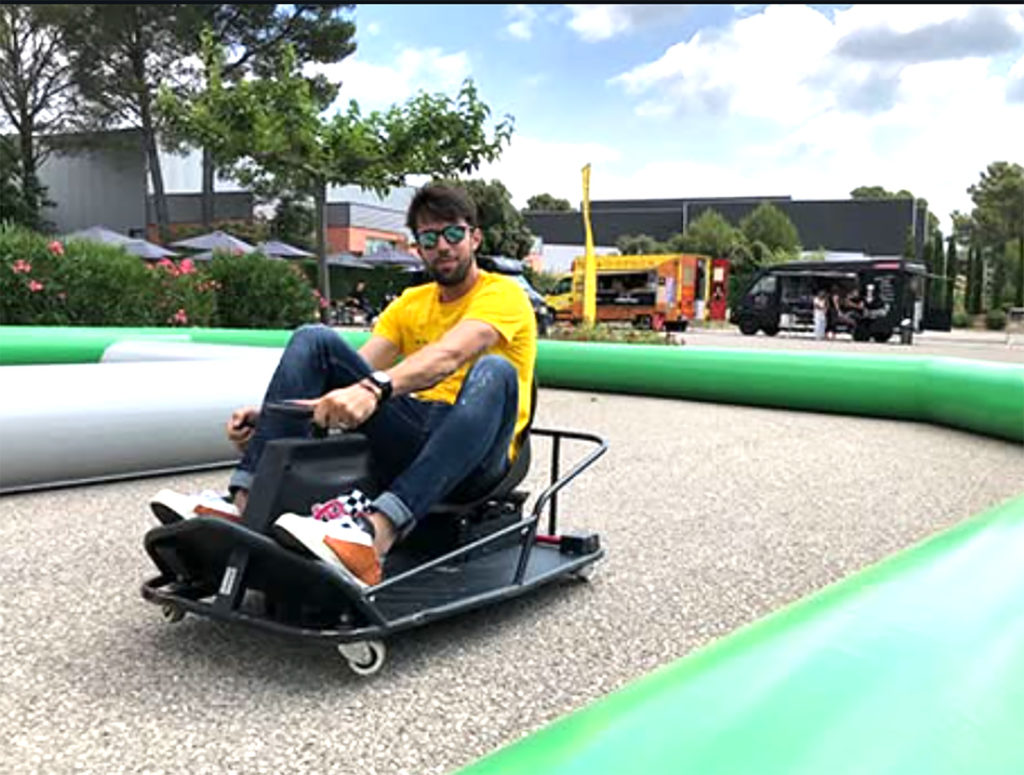 grasse lance crazy kart