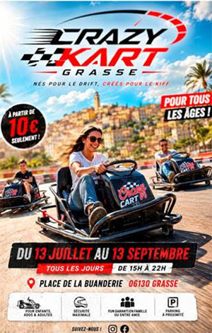 grasse lance crazy kart