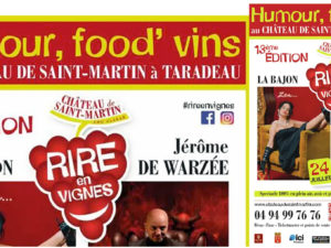 rire en vignes la bajon jérôme de warzée