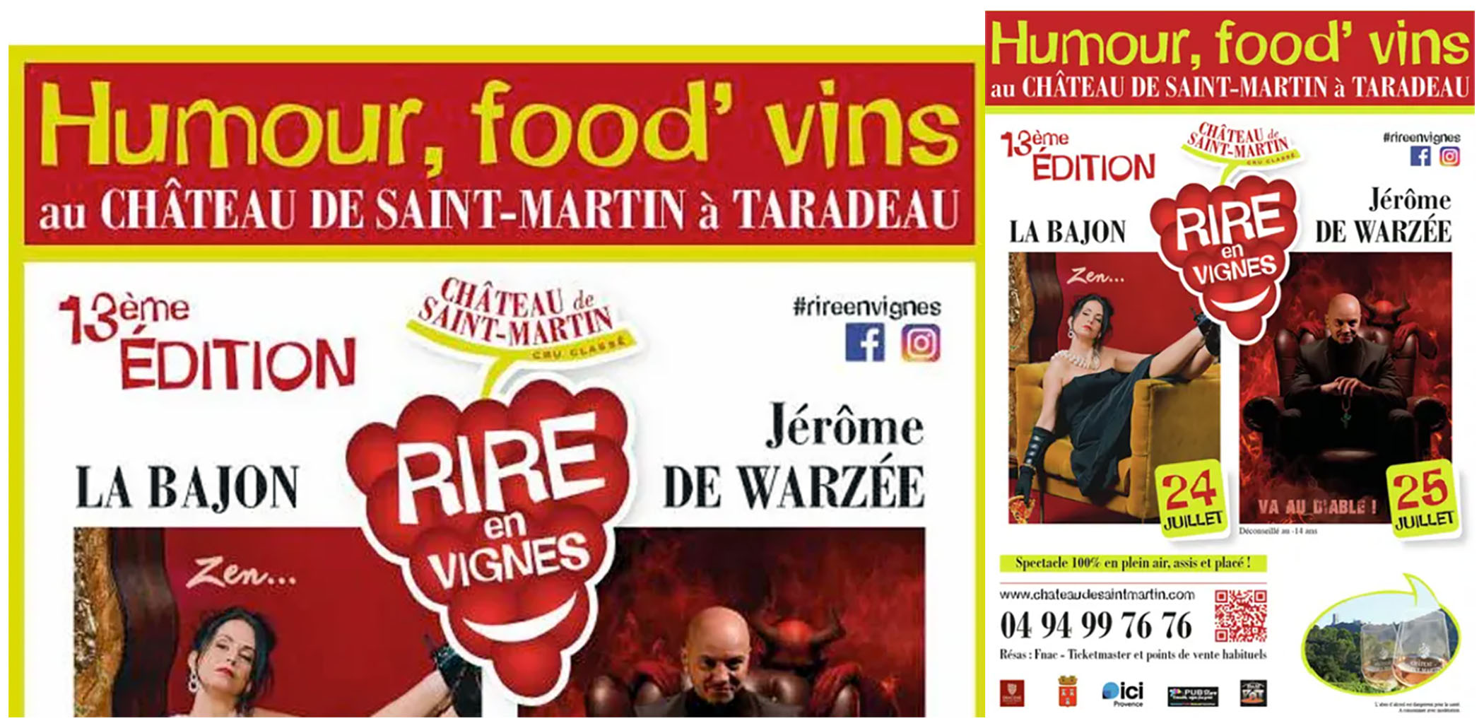 rire en vignes la bajon jérôme de warzée