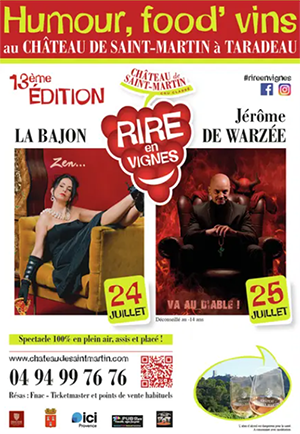 rire en vignes la bajon jérôme de warzée
