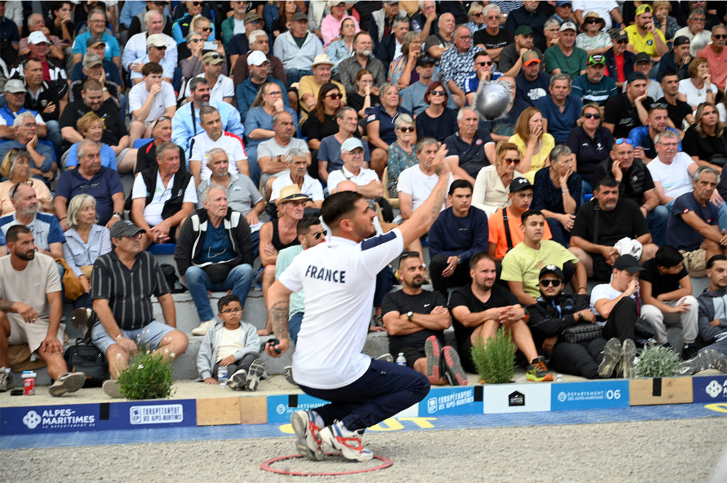 europétanque france espagne triomphent