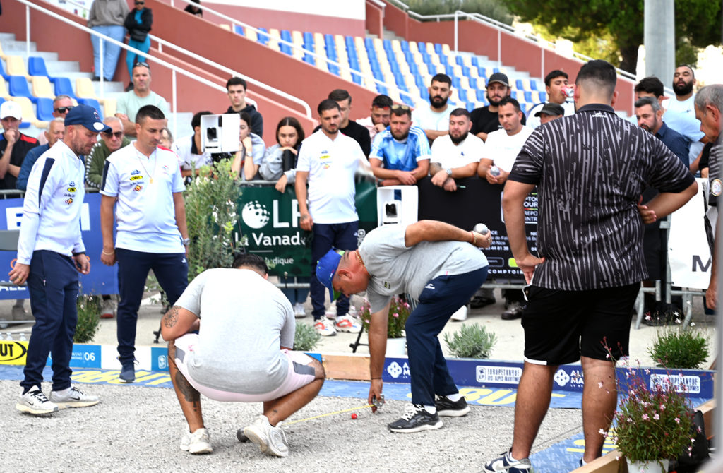 europétanque france espagne triomphent
