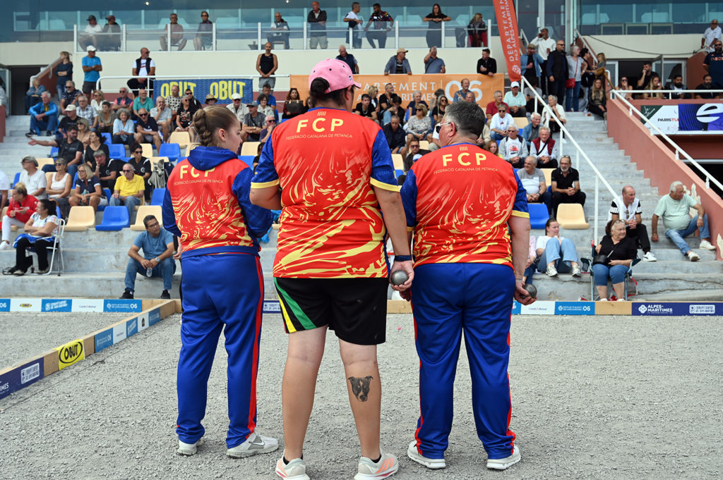 europétanque france espagne triomphent
