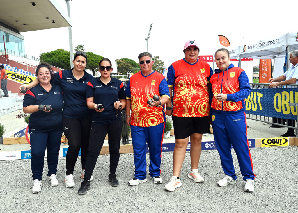 europétanque france espagne triomphent